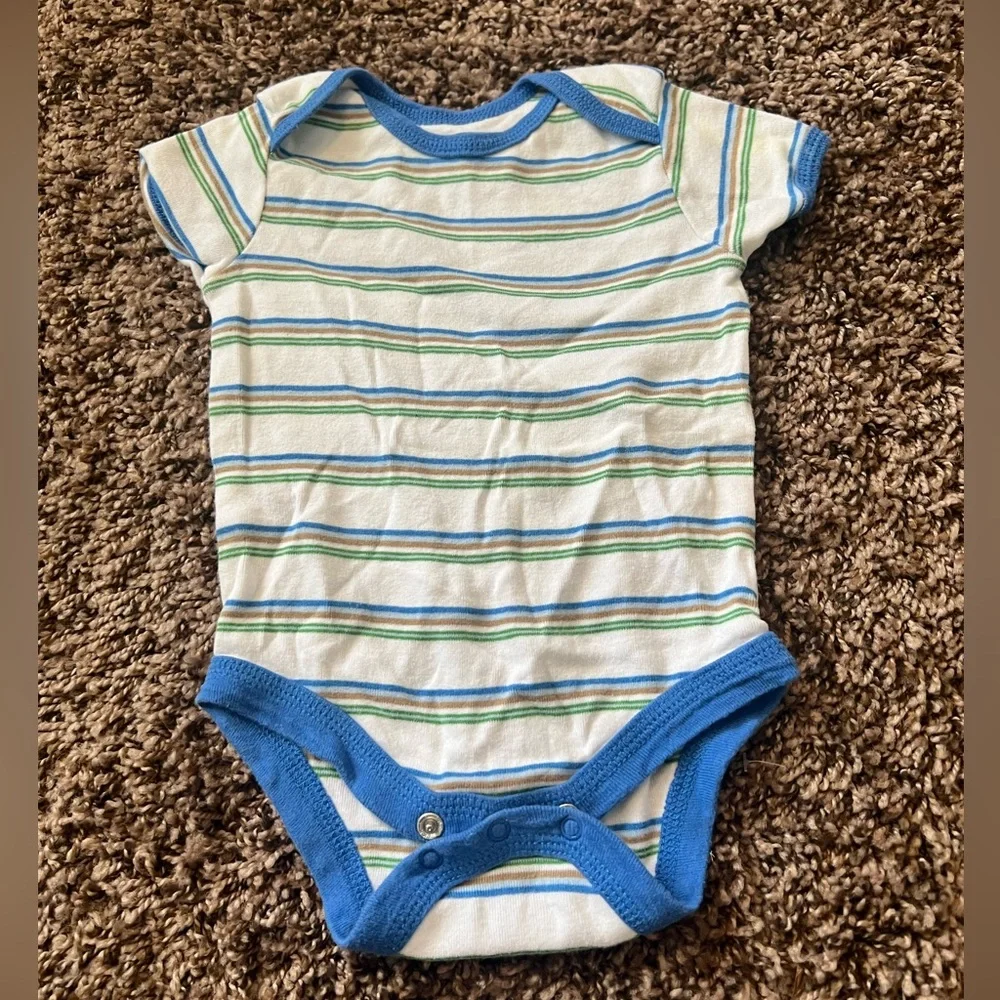 Striped onesie